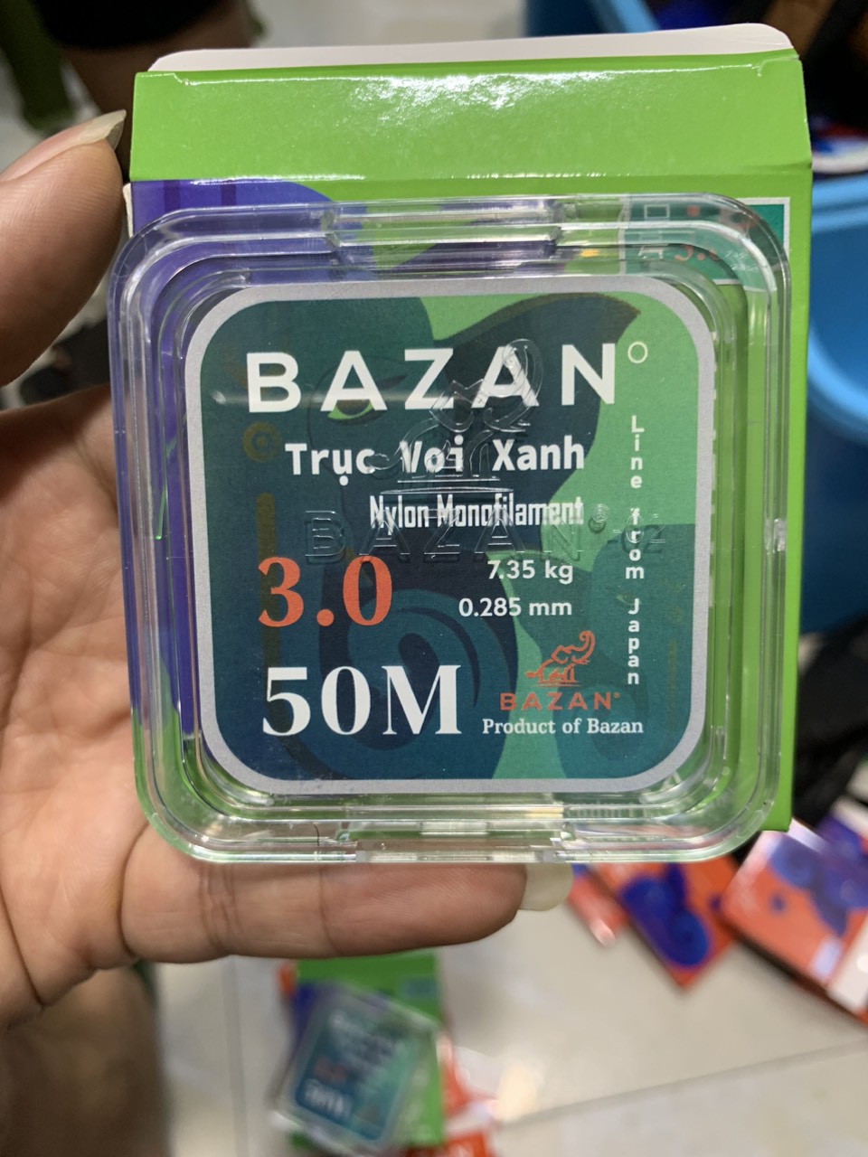 Cước Câu Trục Thẻo Bazan Chính Hãng