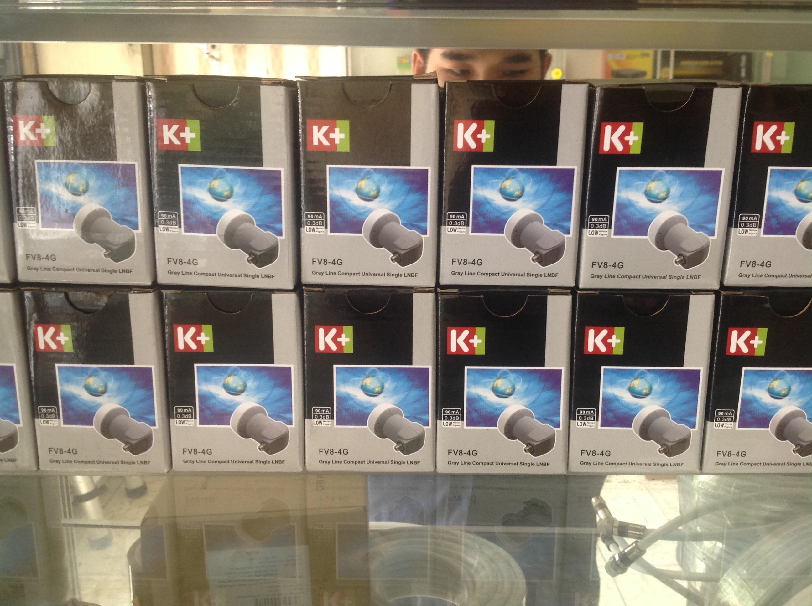 Lnb k+ , nhụy thu tín hiệu vệ tinh chảo