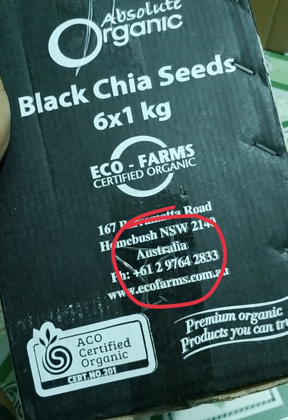 Hạt chia - gói 1kg - hàng chuẩn Úc