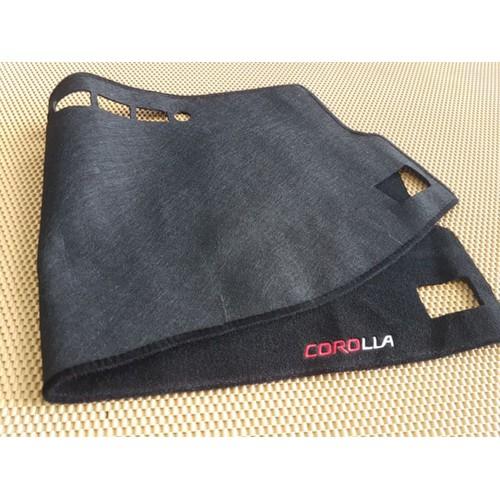 Thảm taplo nỉ xe Toyota Corolla