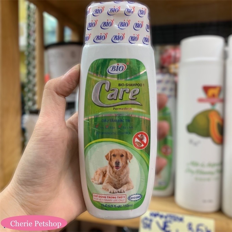 Sữa tắm đặc trị ve rận bọ chét cho chó mèo Bio Care