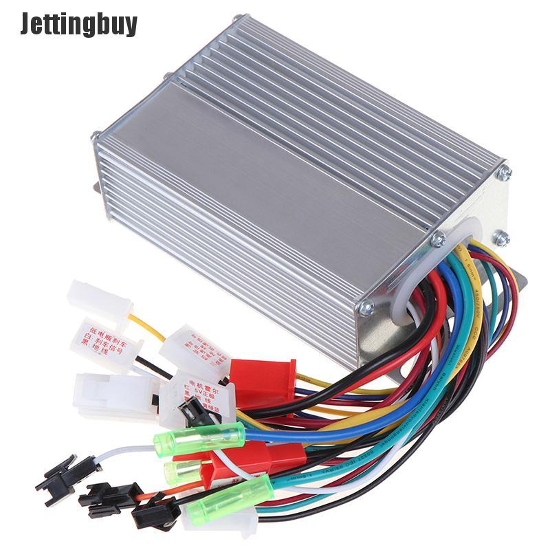 Jettingbuy E-bike Scooter Brushless Motor Electric Bicycle Controller DC 36V/48V 350W