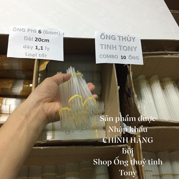 Ống thủy tinh nhỏ loại tốt