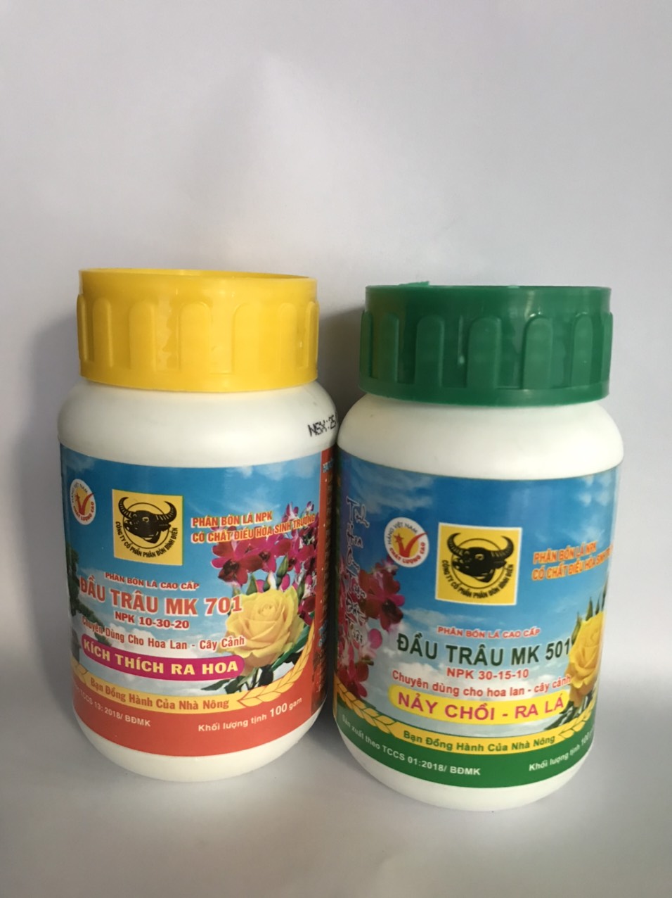 Phân bón lá đầu trâu 701+ 501 (combo 2 hũ)