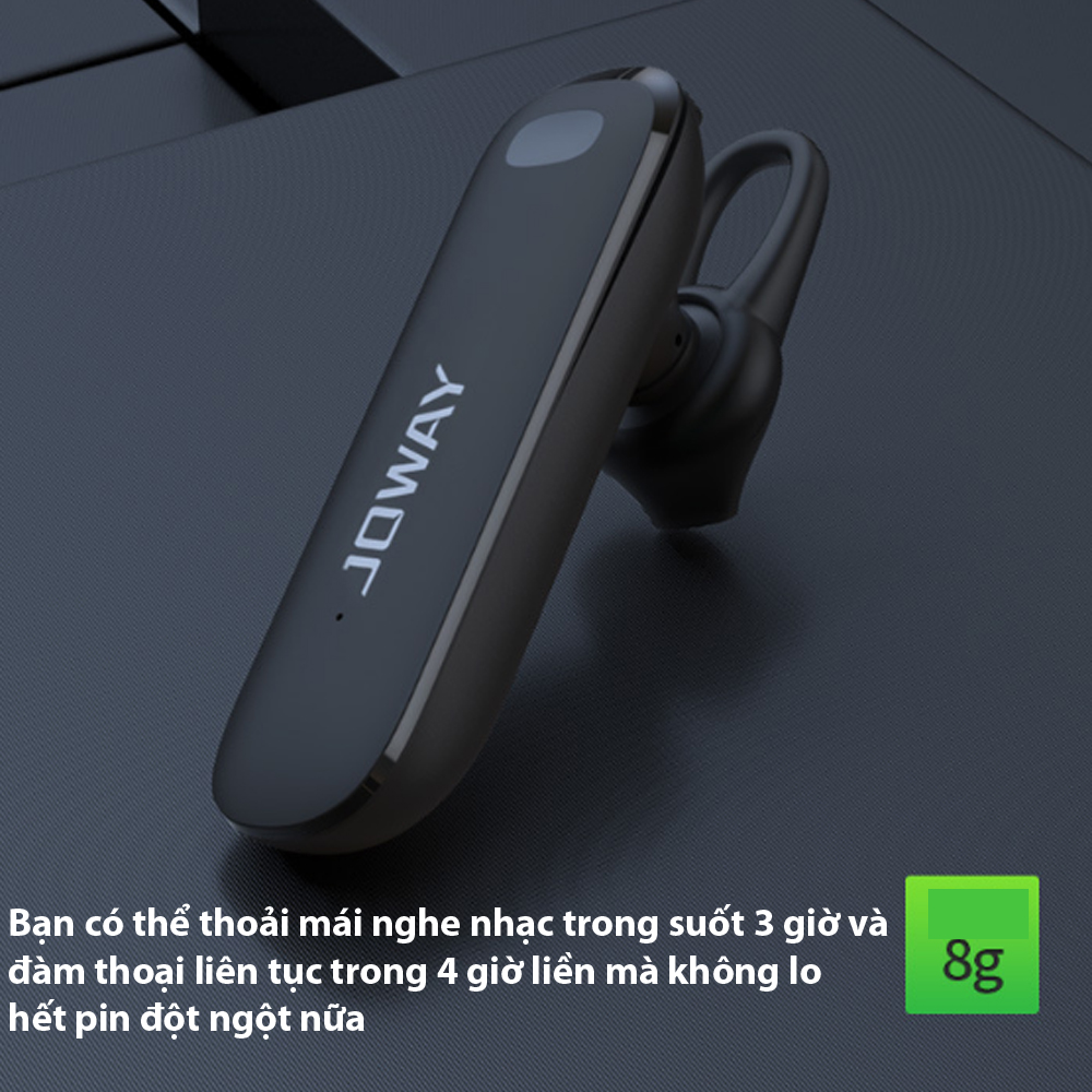 [HCM]JOWAY H69 Tai Nghe Bluetooth Cao Cấp (Chống Khử Âm Ồn Khi Chạy Xe)