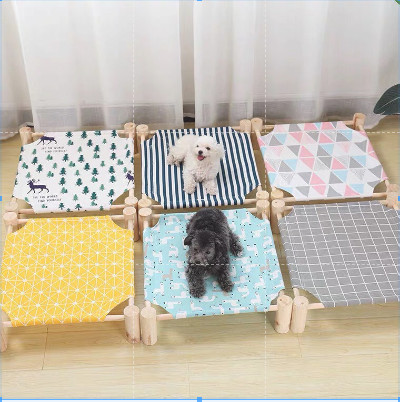 🐶 giường ngủ gỗ cao cấp cho chó mèo, chất liệu cao cấp bền bỉ nhiều size 🐶