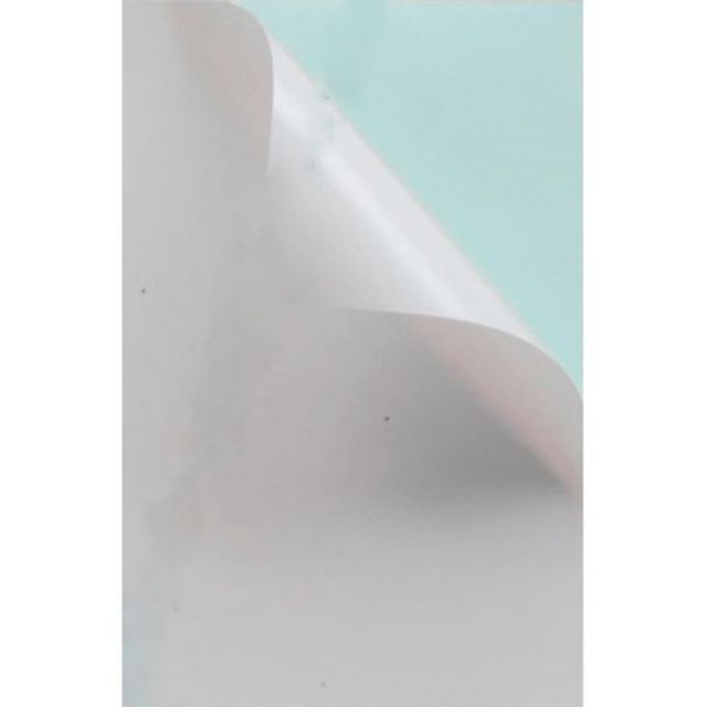 Giấy Decal A4 đế xanh - 1 xấp 100 tờ