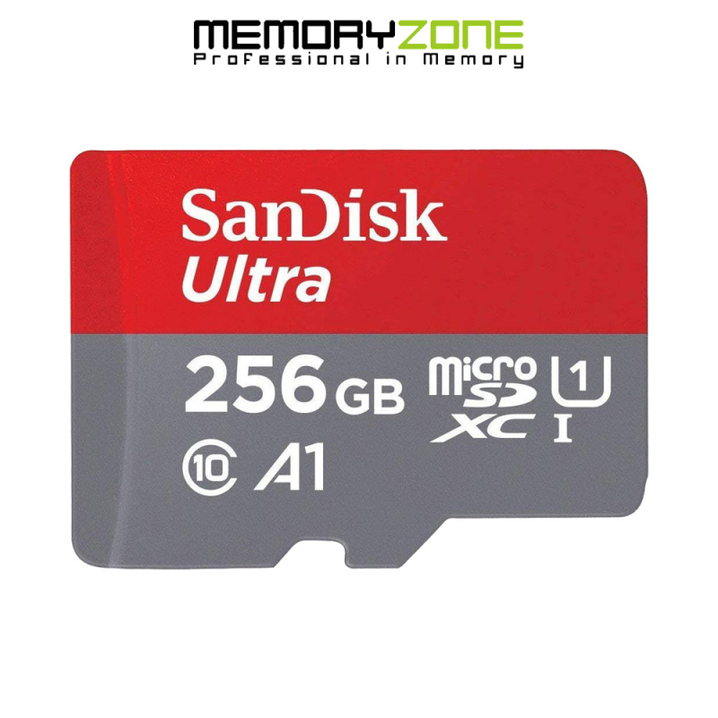 Thẻ nhớ MicroSDXC SanDisk Ultra A1 256GB 120MB/s SDSQUA4-256G-GN6MN