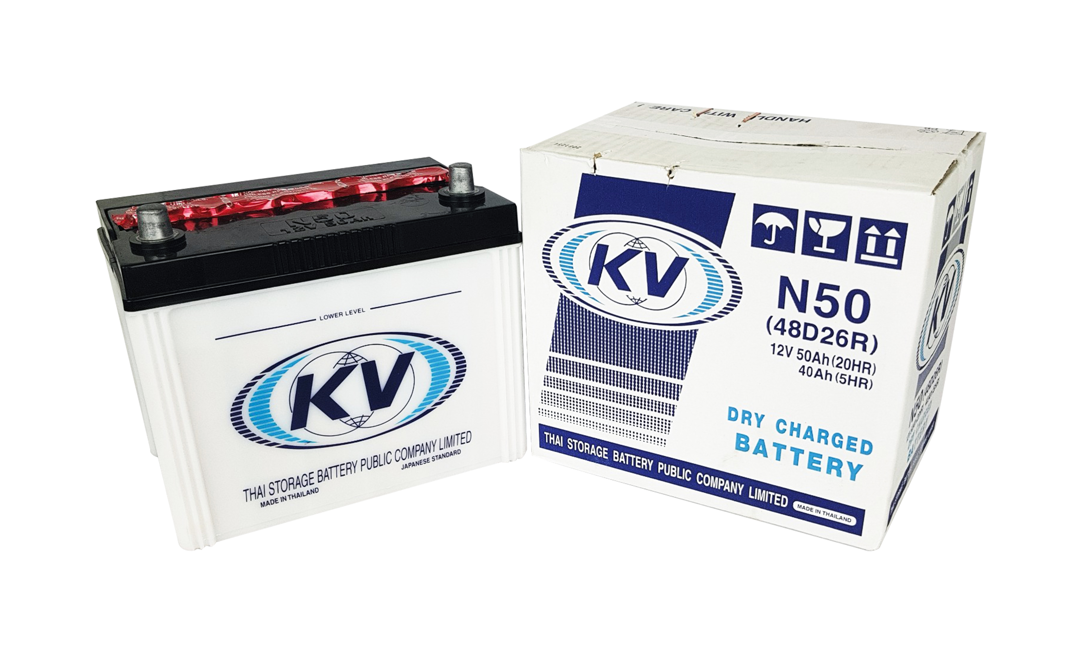 Bình Ắc Quy ô tô KV N50 (12V-50Ah)