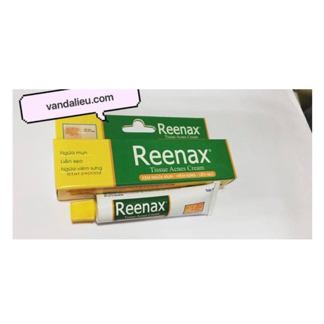 Reenax 5g. kem ngừa mụn viêm sưng liền sẹo.
