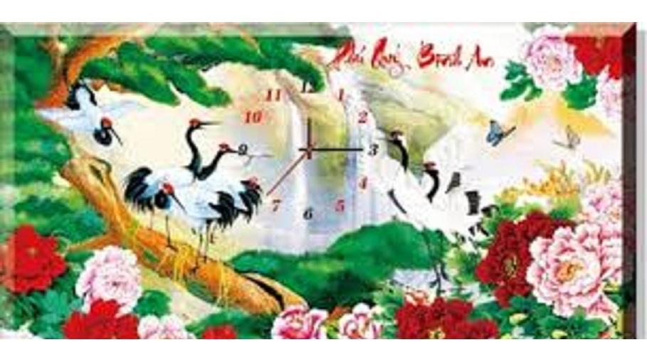 Tranh thêu chữ thập phú qúy bình an dlh-223100