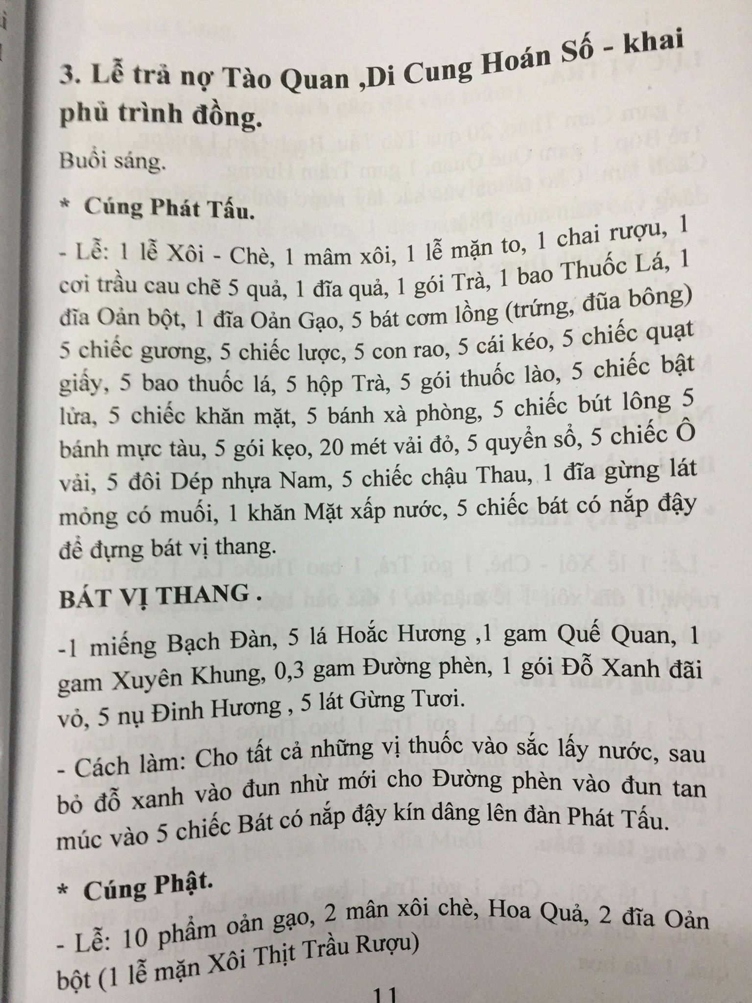 Sách Nghi Thức Sắm Lễ