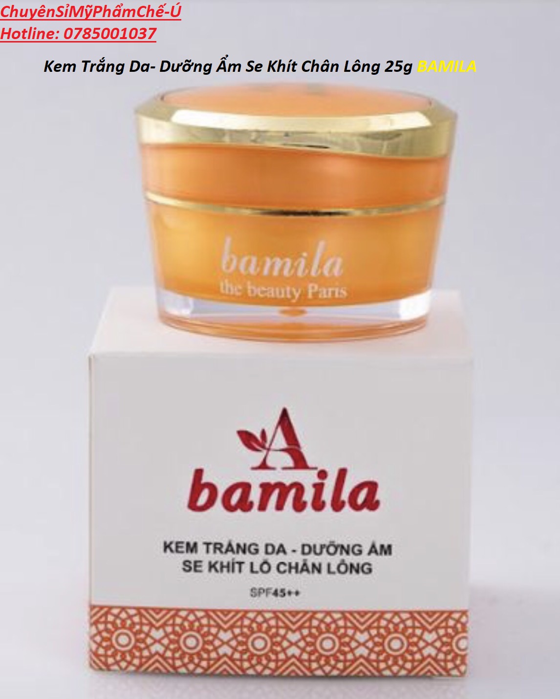 Kem Bamila 4 Loại Dòng 25G