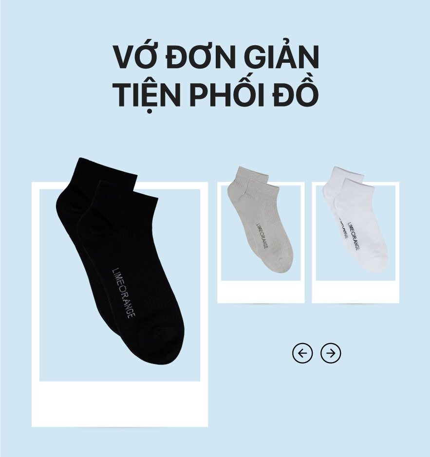 Vớ trơn Lime Orange - AU22716101