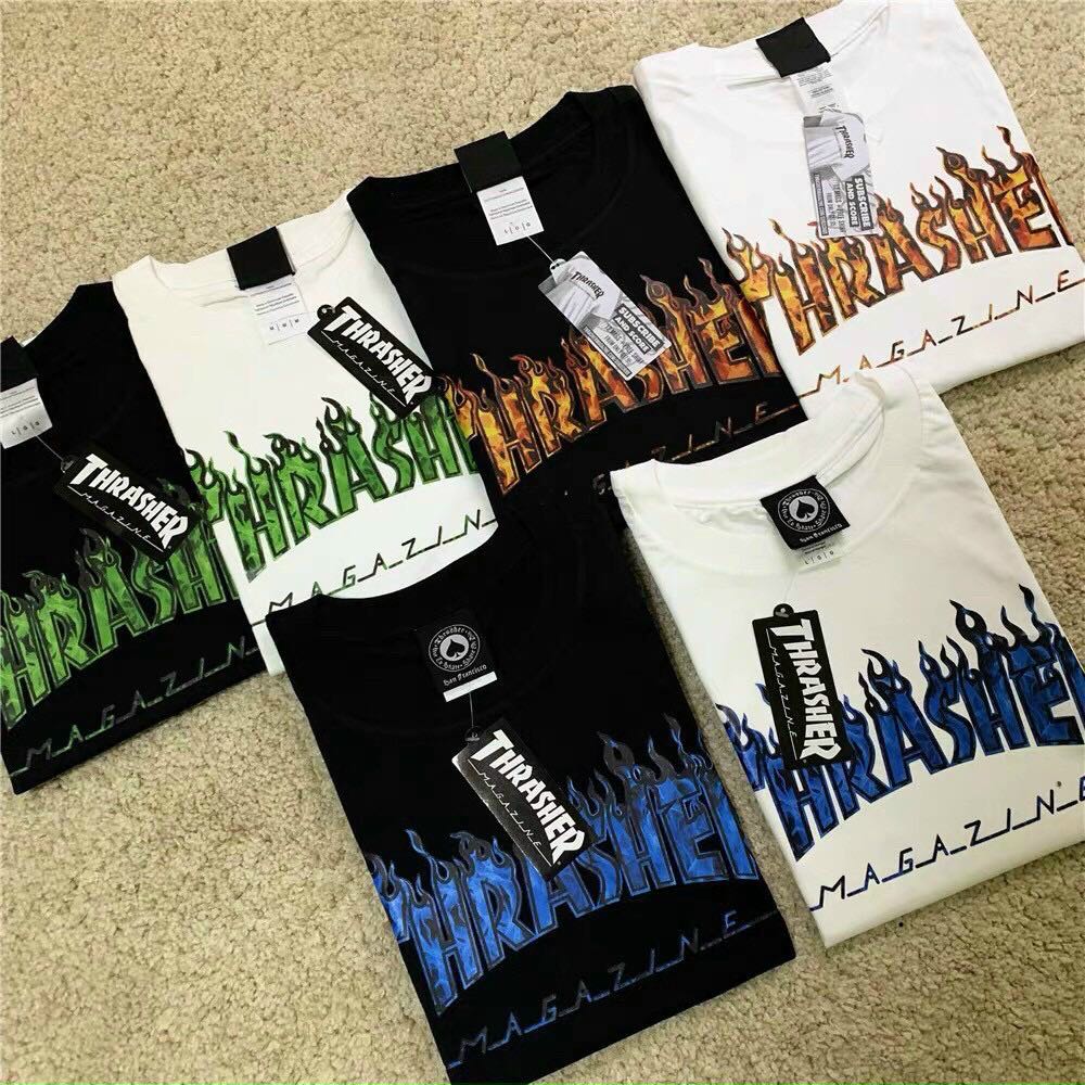 Áo Thrasher Unisex Freesize thoáng mát Hiphop Hàn Quốc