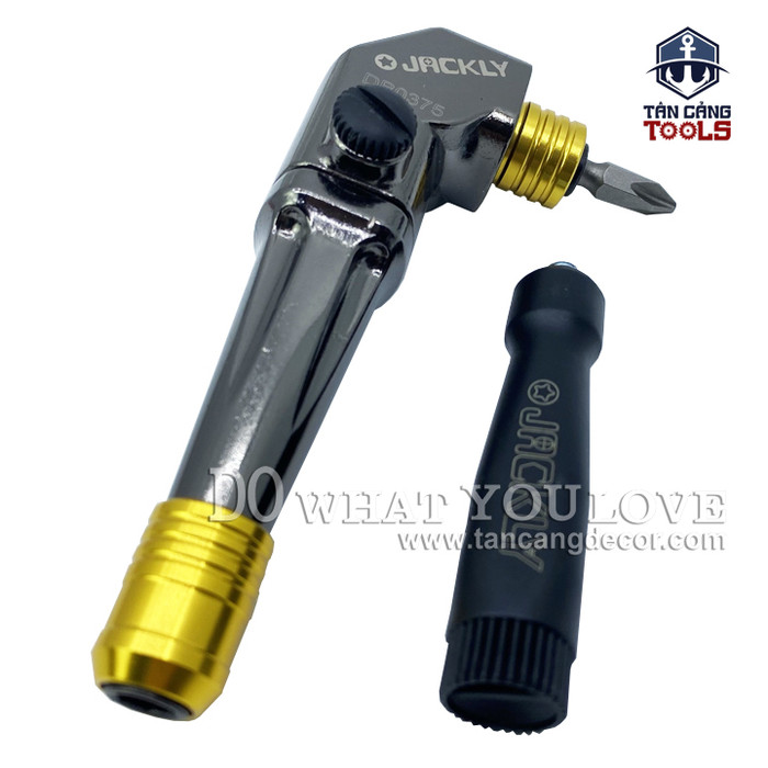 Combo Đầu Chuyển Bắn Vít Góc Nối Mũi Vặn Vít Jackly DB0375