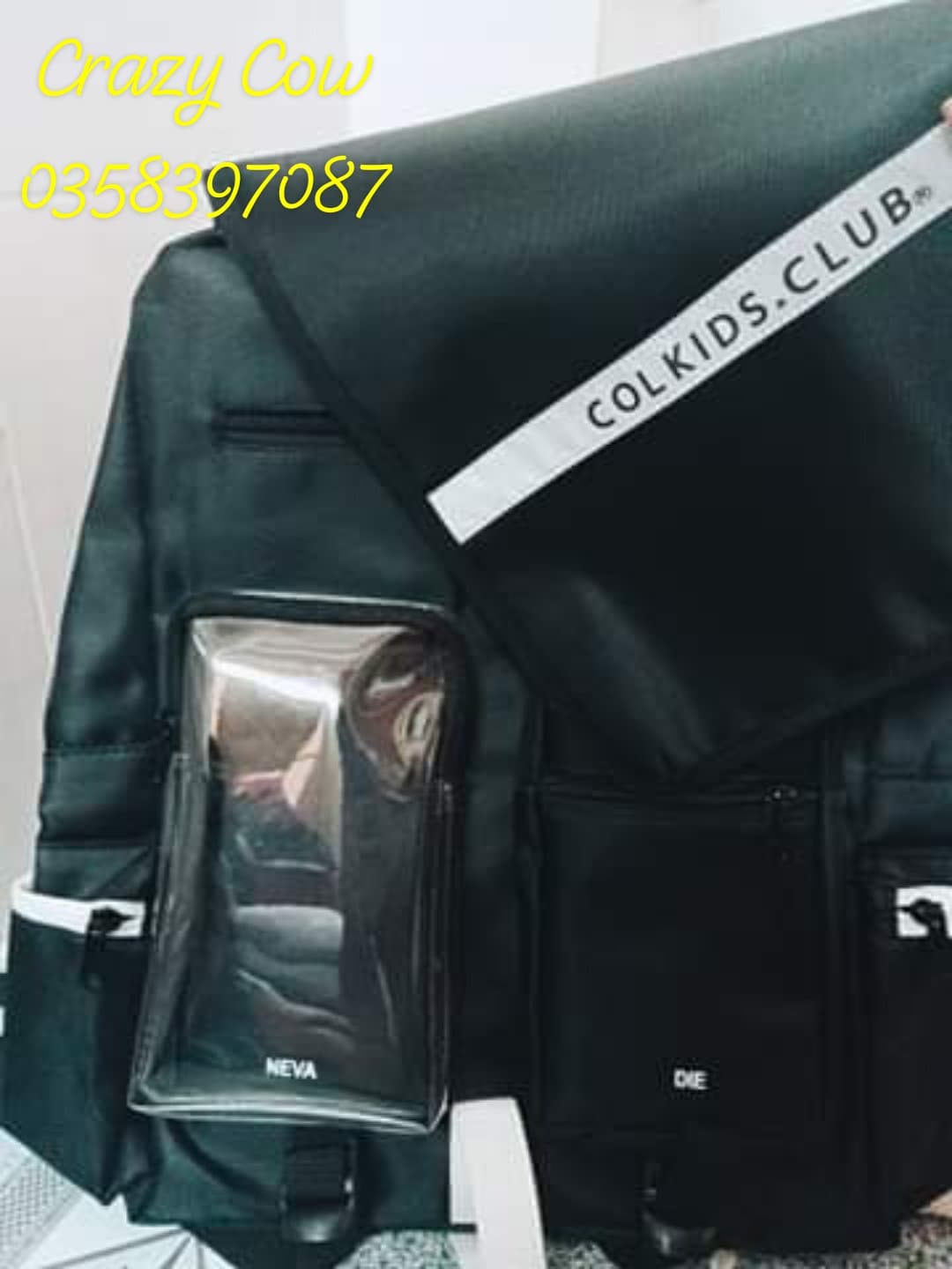 Balo COLKIDS SS3 PHẢN QUANG Unisex