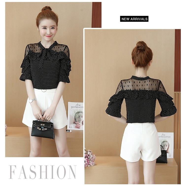 Hàng Nhập : ÁO KIỂU PHỐI REN , MODEL MỚI – AK 285