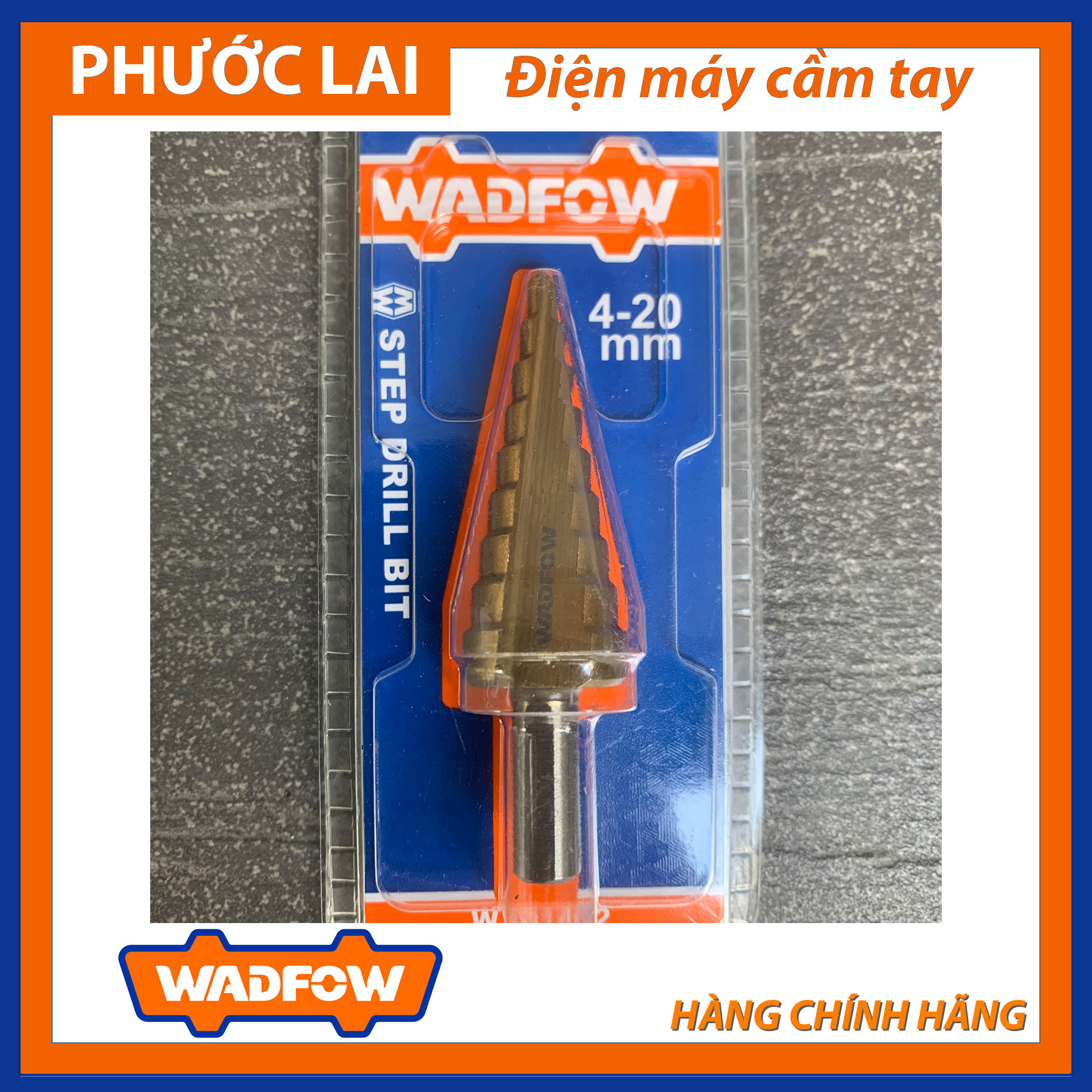 Mũi khoan tháp 4-20mm (Chính Hãng) WADFOW WJD1402
