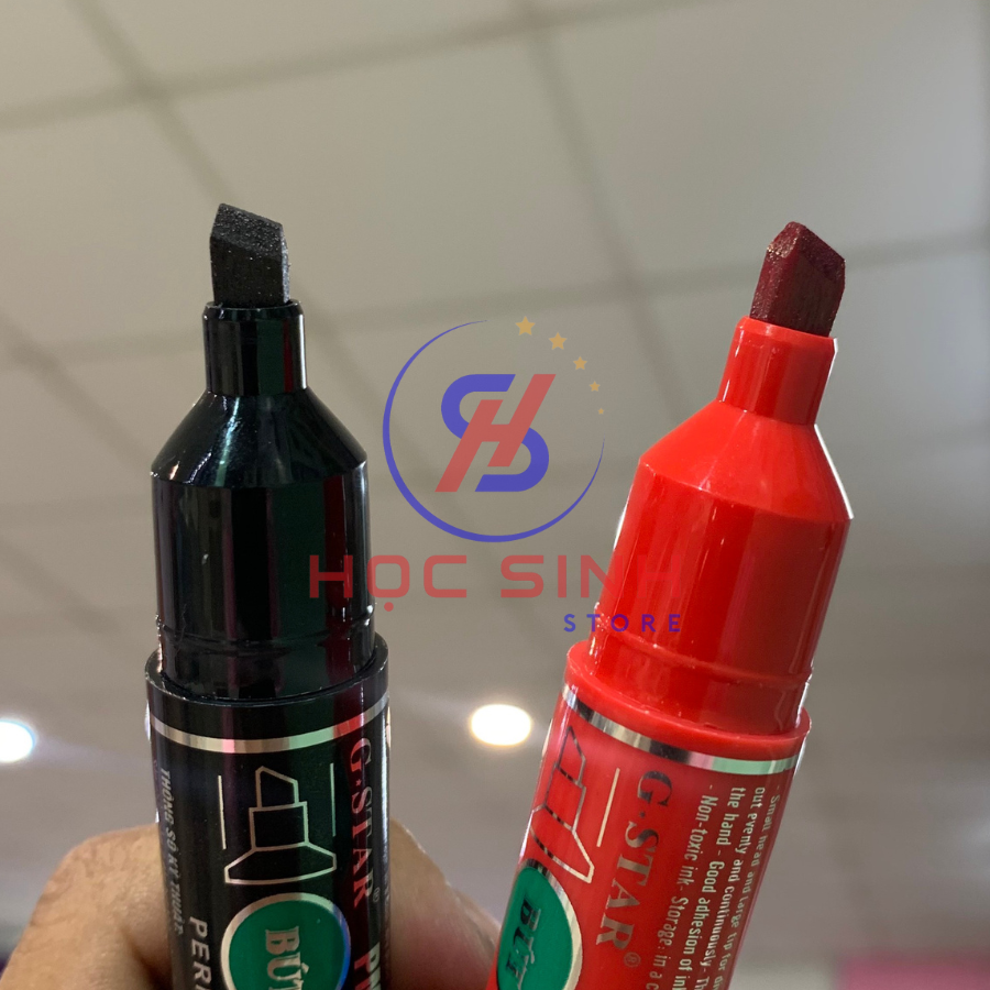 Bút Lông Dầu 2 Đầu PM99 G-Star ( Xanh, Đỏ, Đen) - 1 Cây