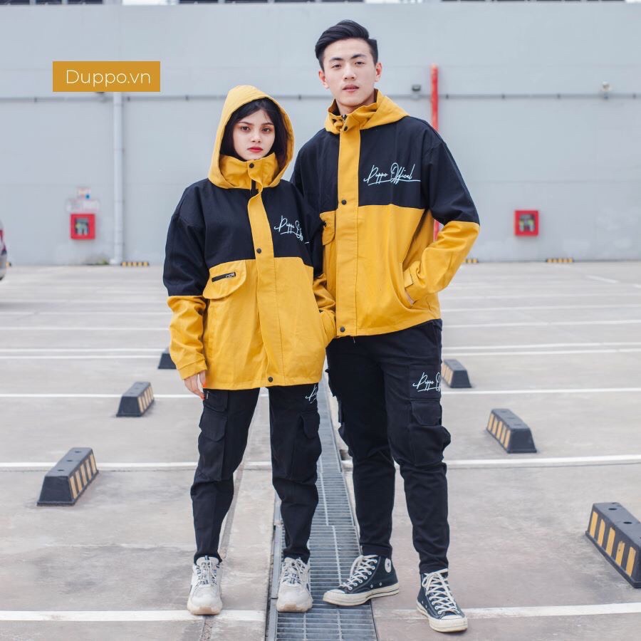 Áo khoác kaki nam phối màu đẹp sang trọng phong cách thời trang việt