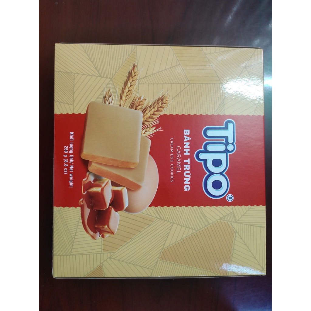 Bánh Trứng TIPO Caramel 250G