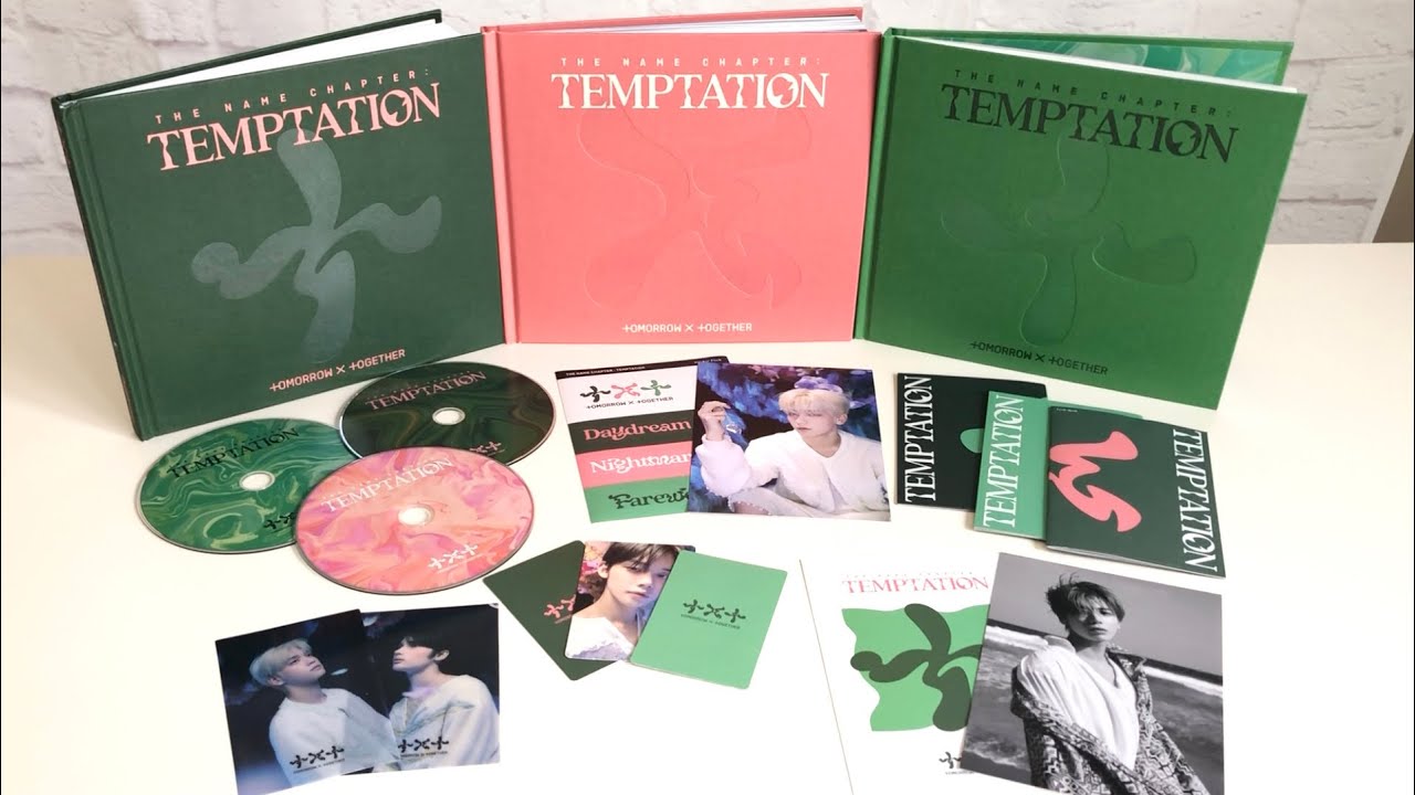 Official Txt Album Temptation