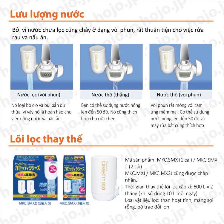 Máy lọc nước Torayvino™MK206SMX (Nhật)