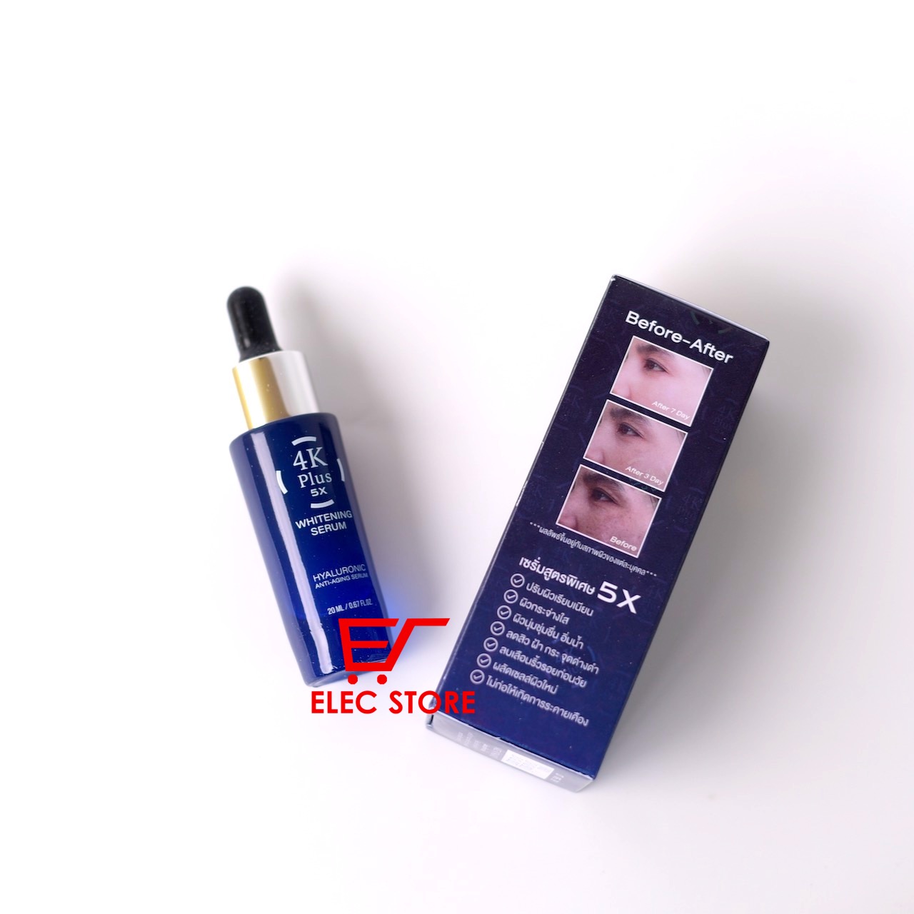 Serum dưỡng trắng da 4K plus Thái Lan 20ml