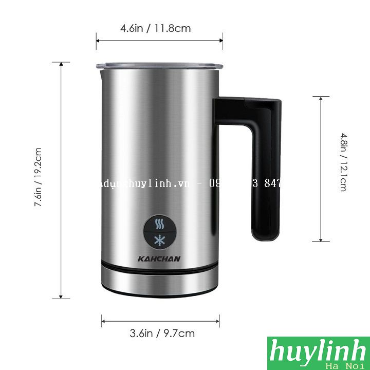 Máy đánh sữa tạo bọt Kahchan EP2188 - Máy pha cacao