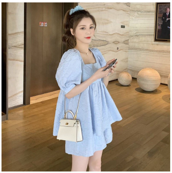 Set babydoll bầu đũi xốp hàn nhăn(kèm ảnh thật ở cuối)