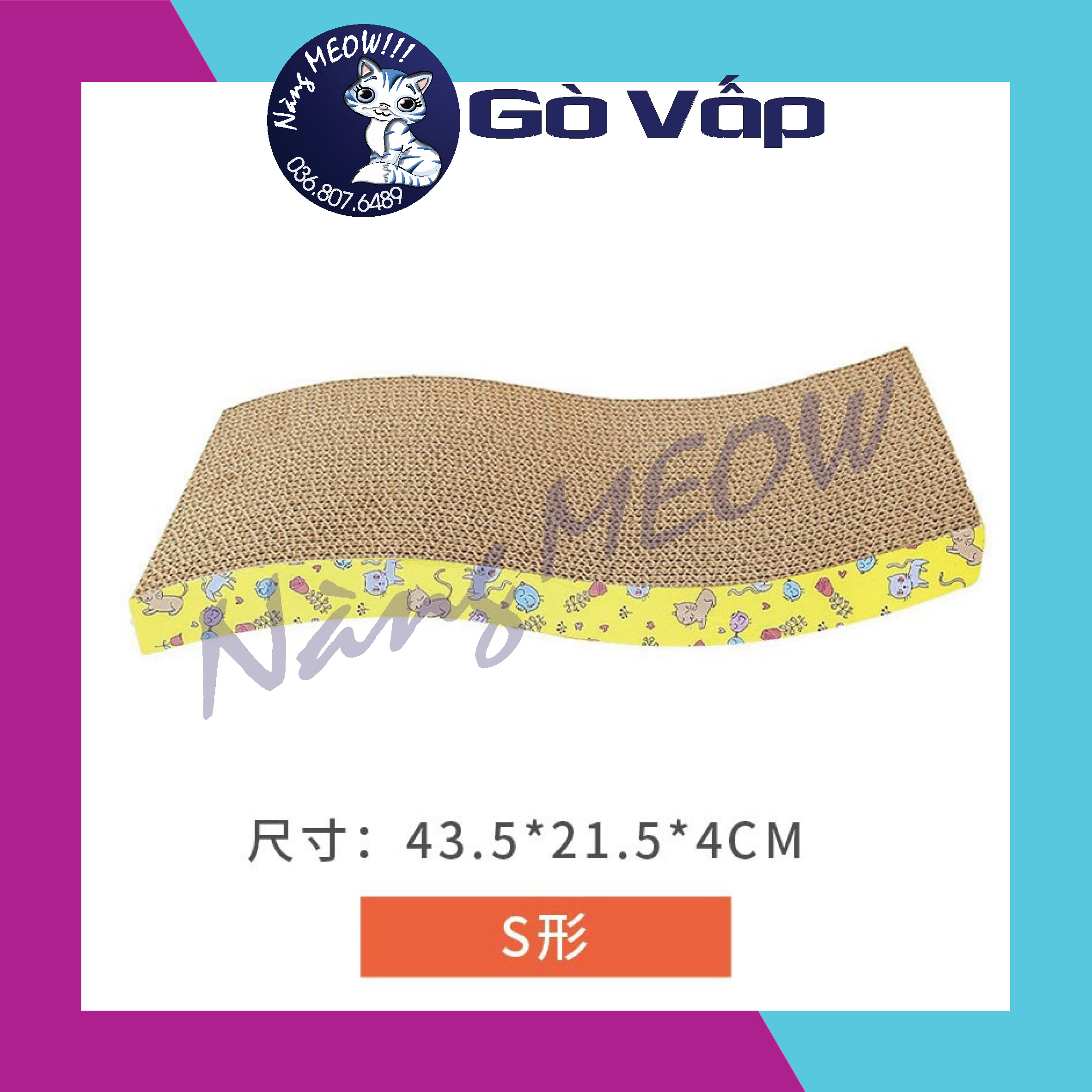 Bàn Cào Móng Cho Mèo Đồ chơi cào móng cho mèo