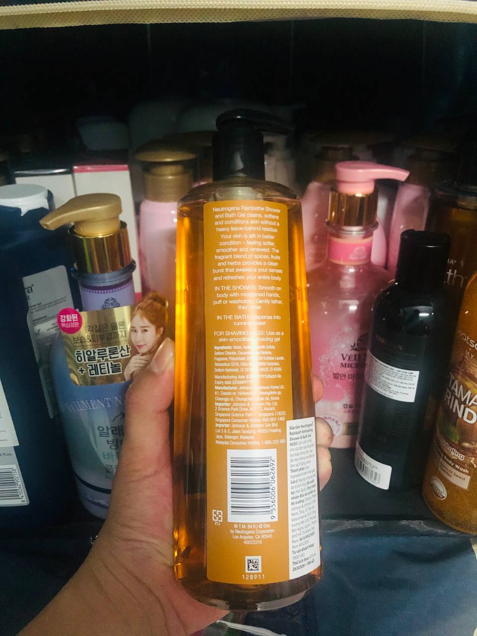 Sữa tắm Neutrogena Rainbath Refreshing shower & bath gel (473ml) - HSD: 09/2025