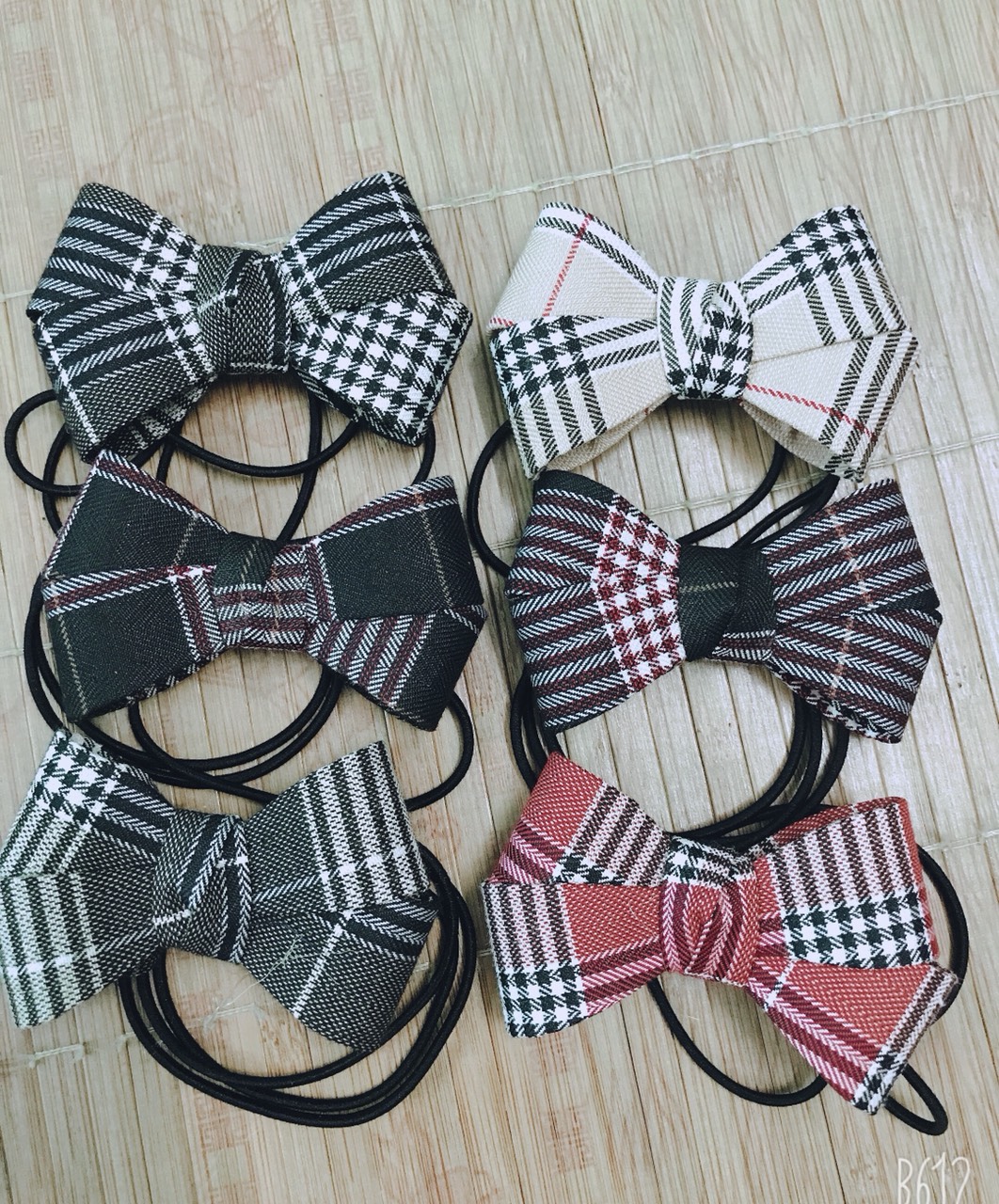 Sỉ 10 dây cột tóc nơ vải đẹp - phukienteen