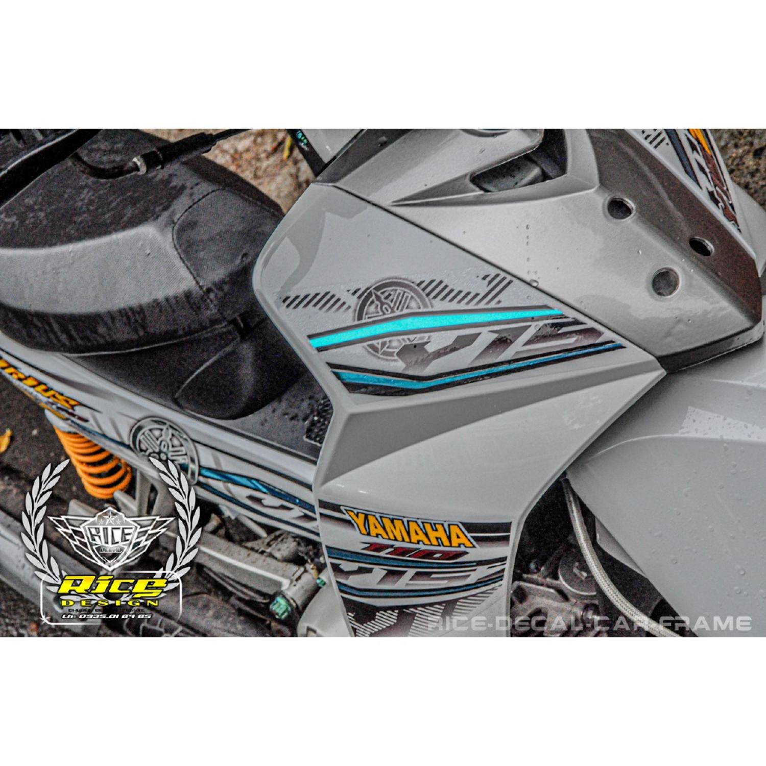 Tem Sirius trắng Full Y15ZR mẫu mới ( Tem in thương Mẫu gốc Rice decal )