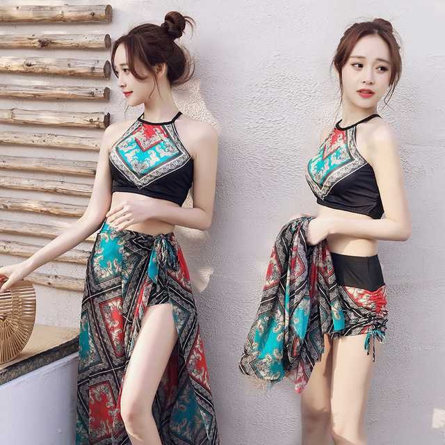 Bộ đồ bơi bikini 3 mảnh NGOCTRANSHOP - NT4394