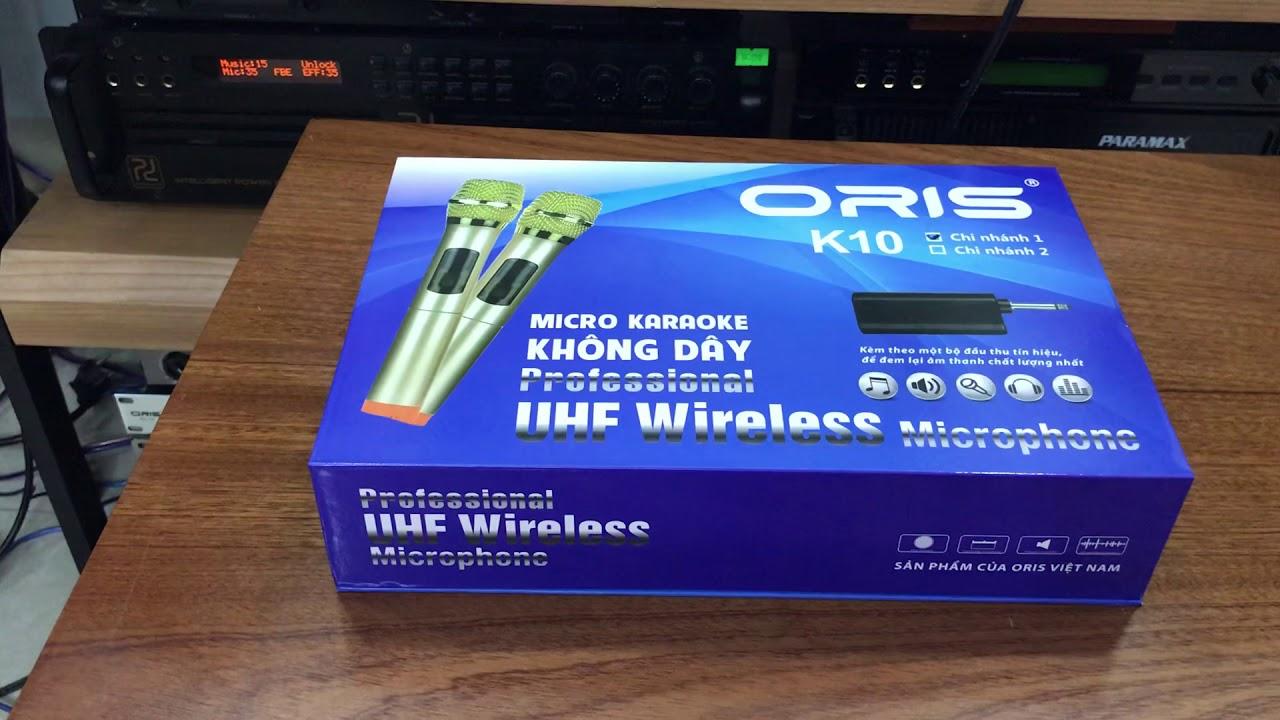 [HCM]Micro không dây ORIS K10 (1mic)