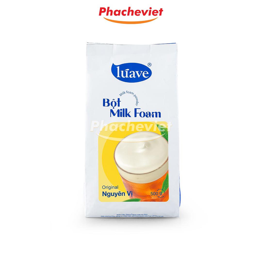 Bột Milk Foam Luave Nguyên Vị 500G