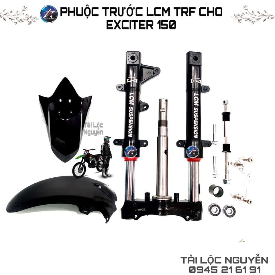 [HCM][Trả góp 0%]PHUỘC TRƯỚC LCM-TRF 2019 HOẶC 2020 (V1 - V2) CHO EXCITER 150