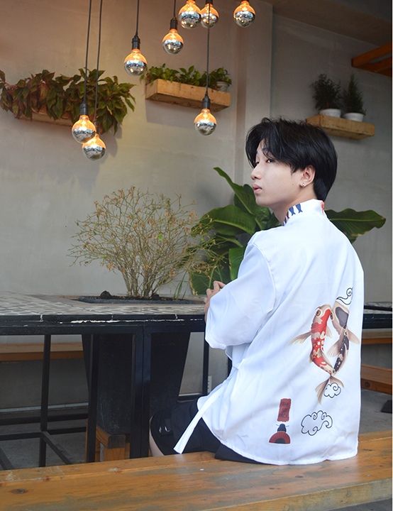 Áo kiểu YUKATA CÁ CHÉP Unisex TSP