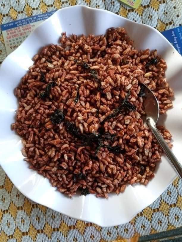 Gạo lứt sấy rong biển