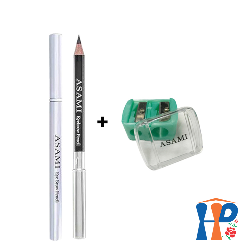 Asami Asami 2 Eyebrow Pencil and Sharpener (waterproof)
