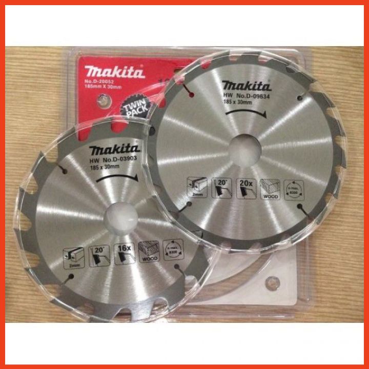 [Chính Hãng] Bộ lưỡi cắt gỗ 2 cái Makita D-20052