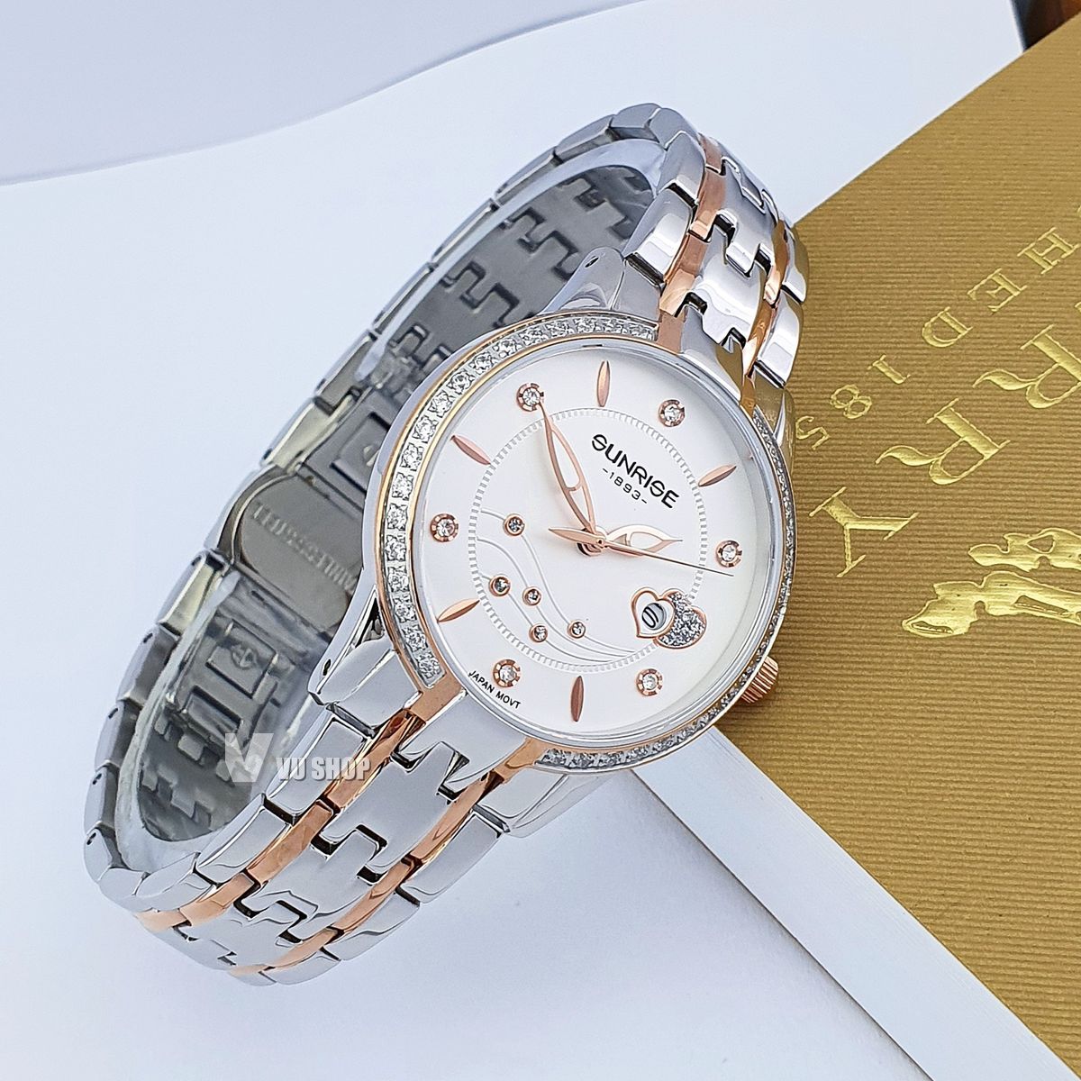 [HCM]Đồng hồ nữ SUNRISE 9804AA Chính hãng