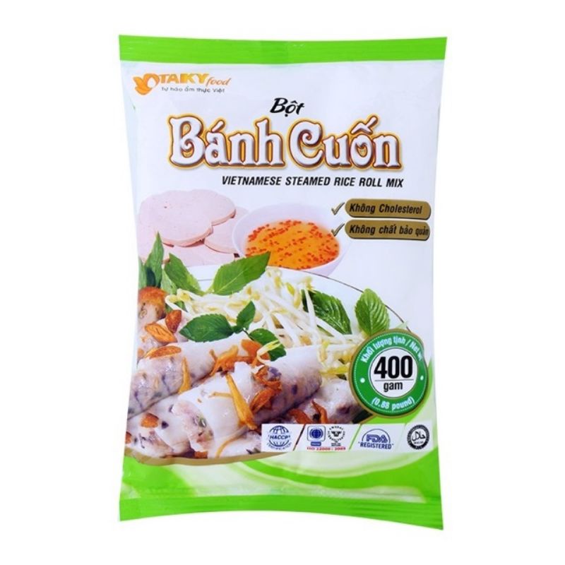 Bột bánh cuốn 400g không chất bảo quản
