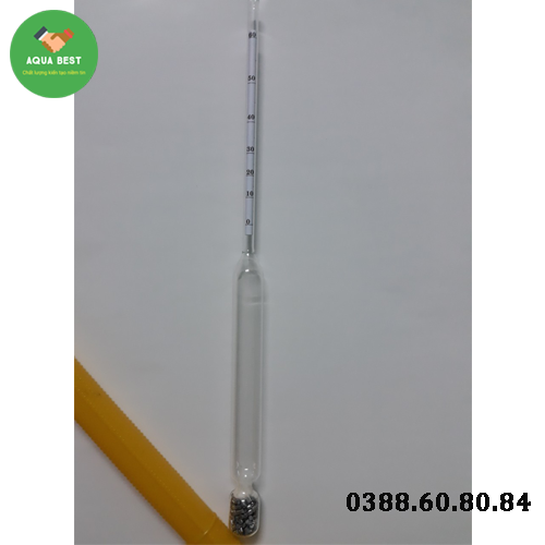 [Hàng Chuẩn] Dụng cụ đo nồng độ cồn - Tửu kế đo nồng độ cồn 0 - 60 độ.