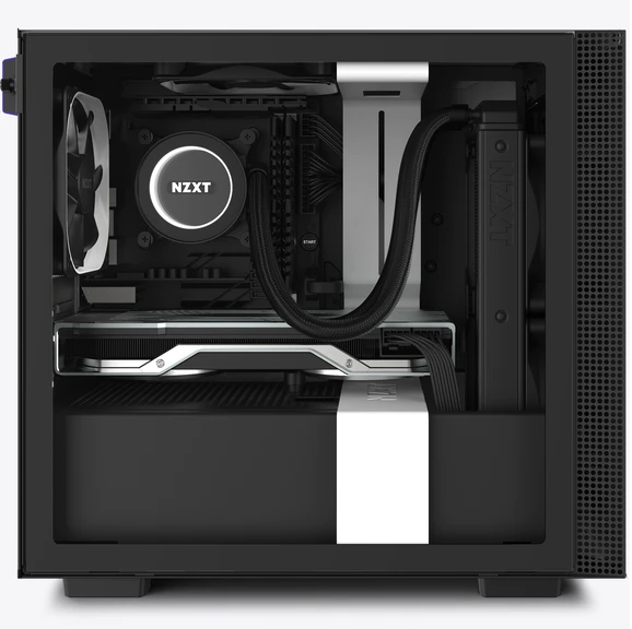 VỎ CASE MÁY TÍNH NZXT H210 MÀU TRẮNG SẦN