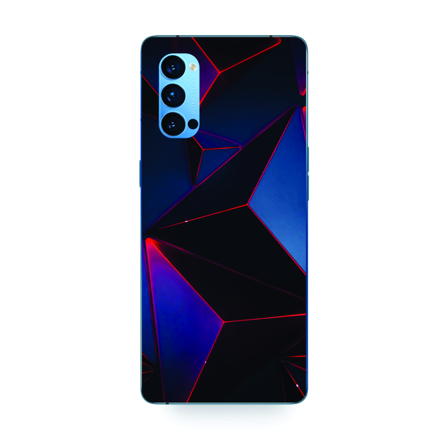 Miếng Dán Skin 3D cho OPPO reno 5 / reno 4 / reno 4pro,  tránh trầy xước, hình ảnh 3D sắt nét