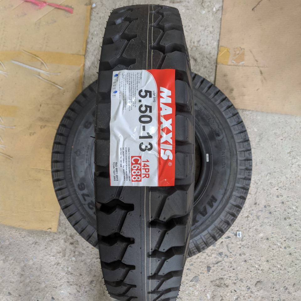 Lốp Maxxis 550-13 C688 14PR gai ngang