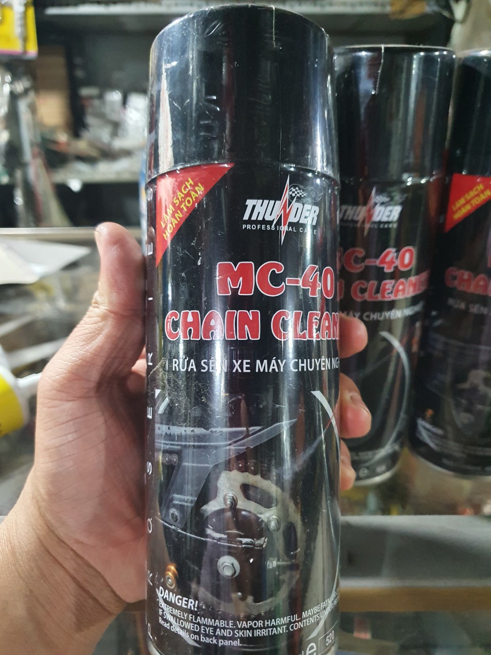[HCM]Chai Xịt Rửa Sên Chuyên Dụng Thunder MC-40 . Hàng Công Ty